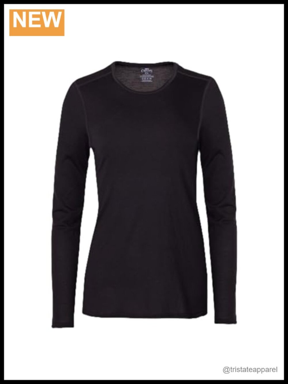 Hot Chillys Pepper Skins Crewneck Midweight Base Layer Top Relaxed Fit